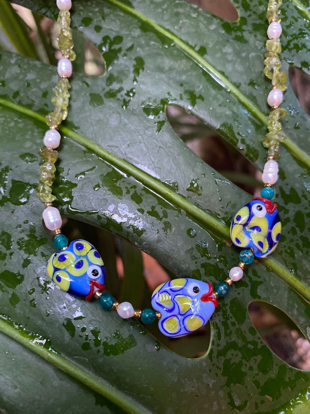 Piscis "Tres peces verde"