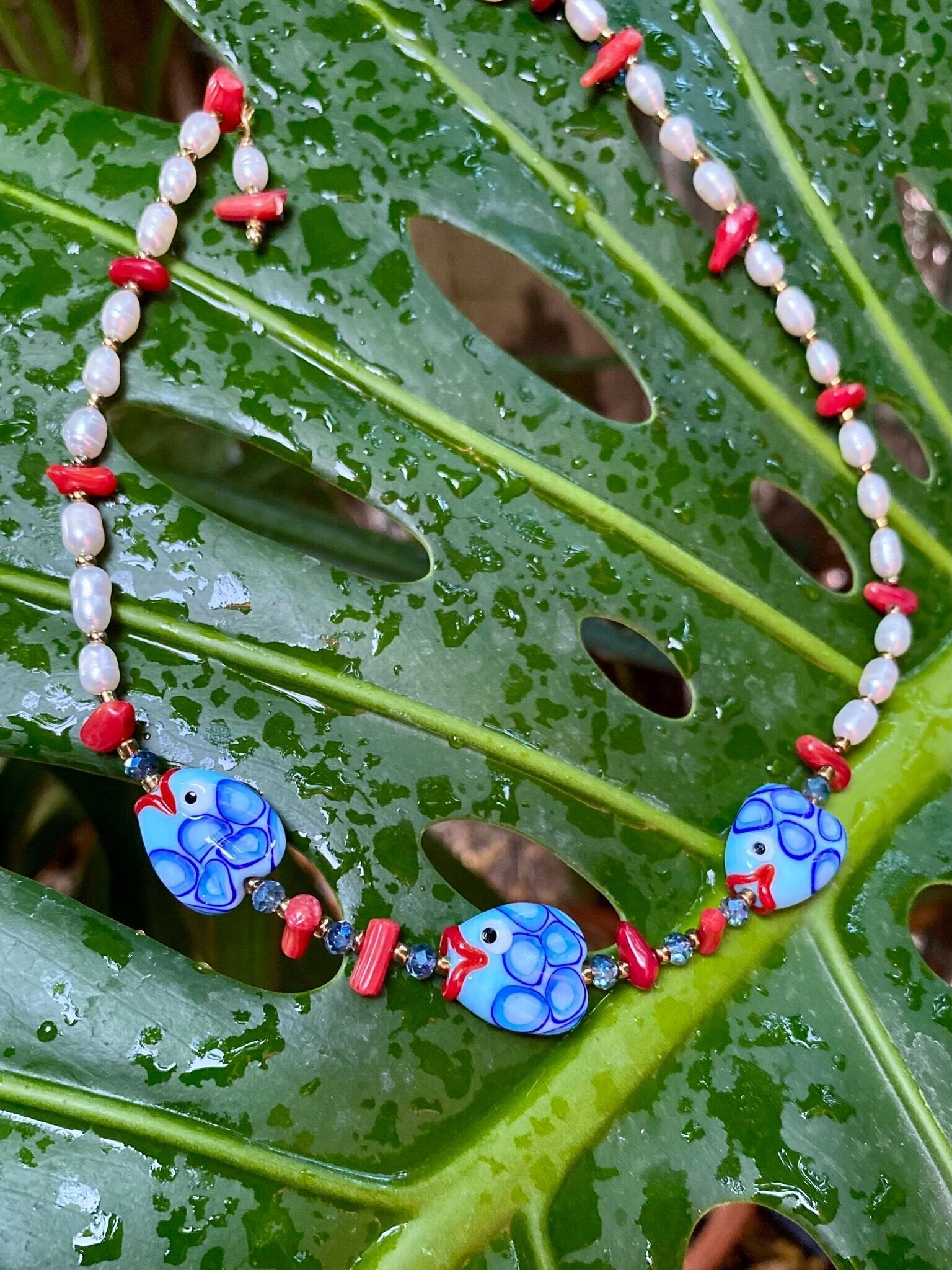Piscis "Tres peces azules"