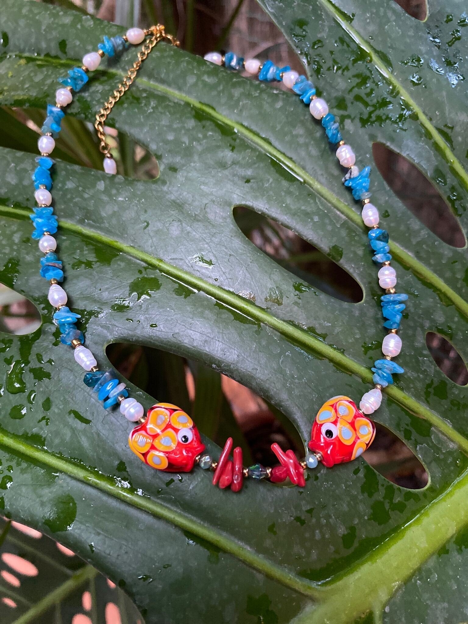 Piscis "Dos peces naranjas"